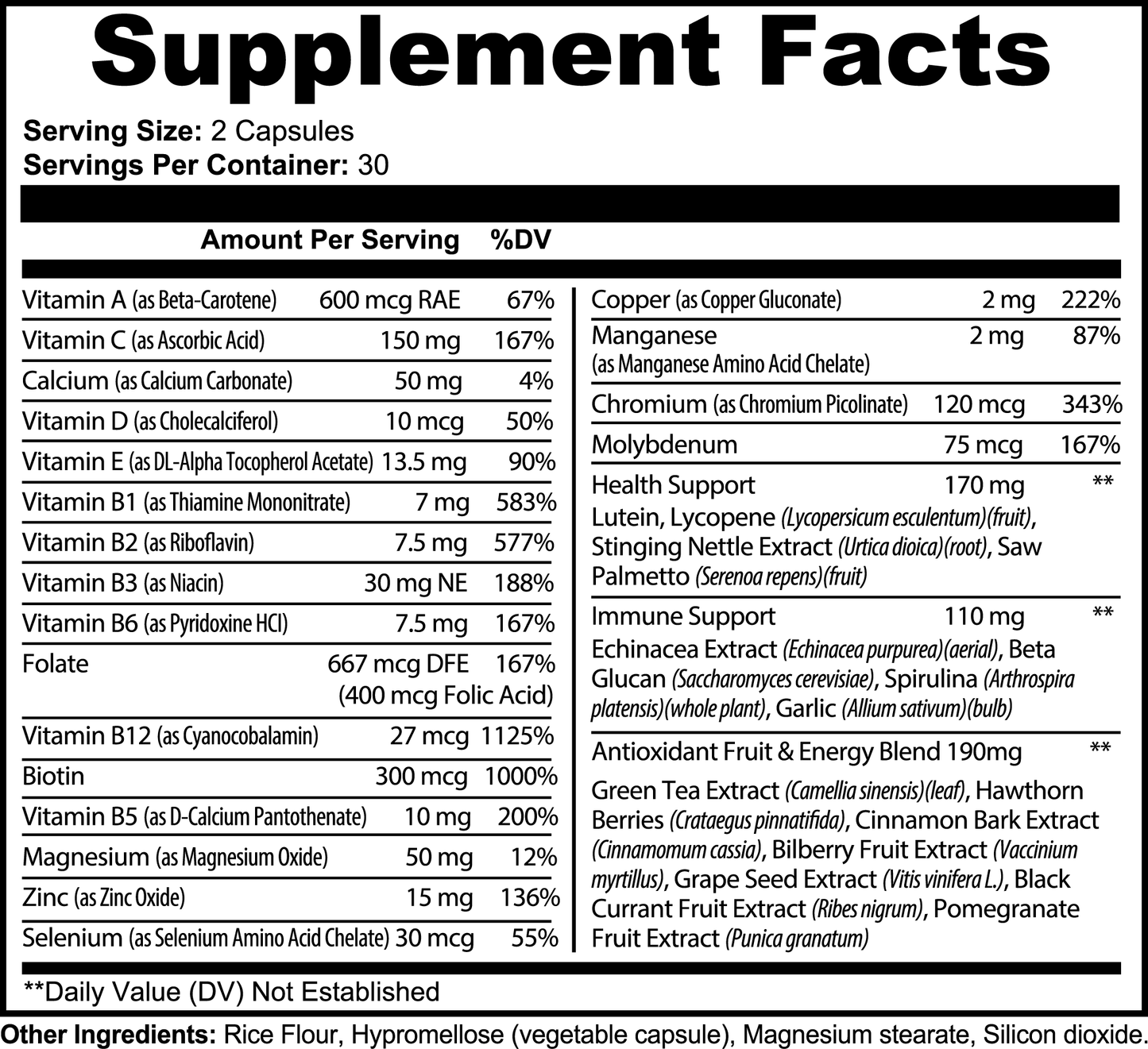 DRAKON Multivitamin